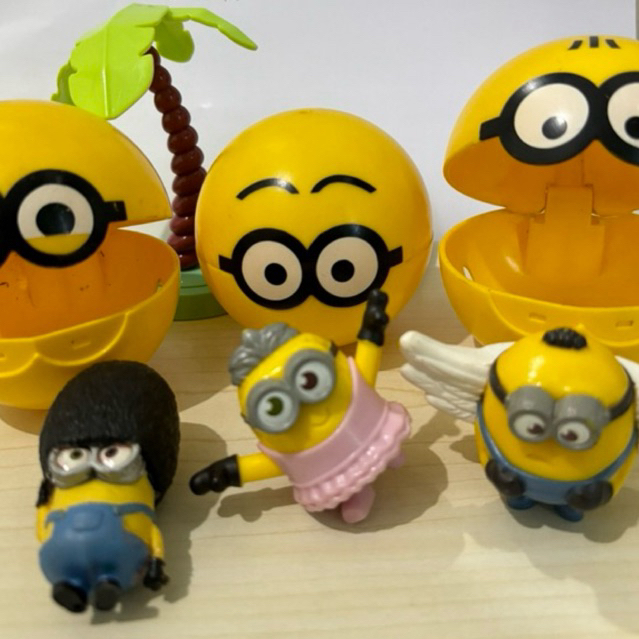 Mainan Figure Minion / Bola Minion / Mainan MCD/ KFC/ Mainan Disney Second Preloved Bekas