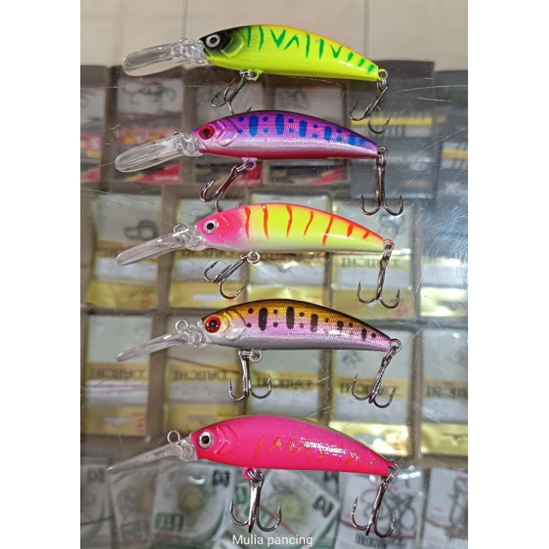 Minnow  Deep Lidah Panjang 6,5cm 6gr Sinking lure