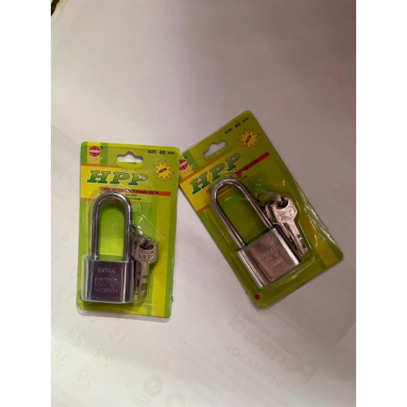 ￼gembok / gembok hpp panjang 40mm / gembok hpp pendek  40mm / kunci pagar / kunci rumah / gembok pag