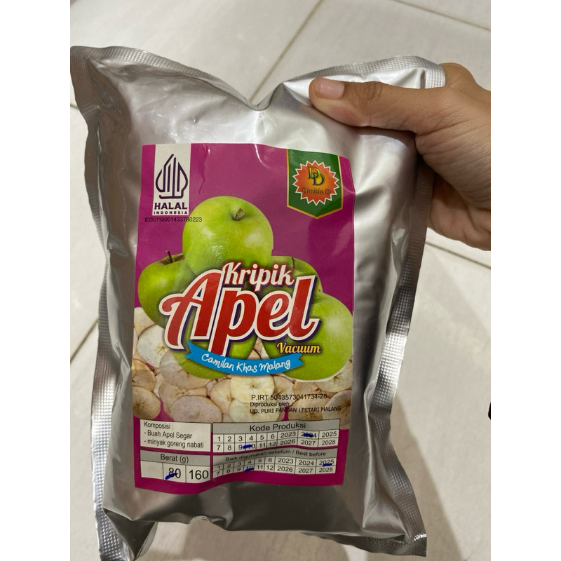 

Keripik Apel Berat 80 Gram