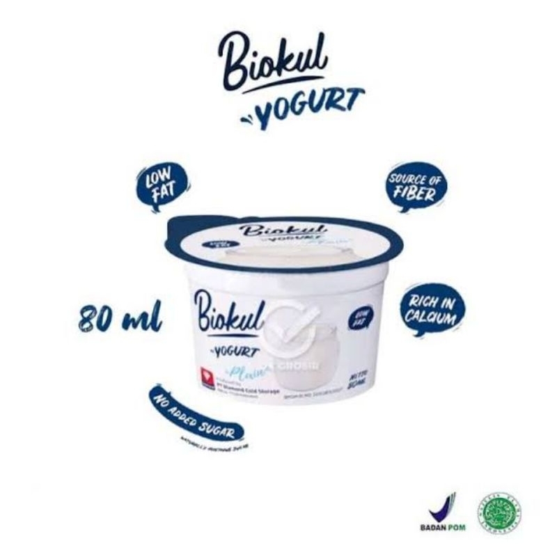

Biokul Yogurt 80ml Plain