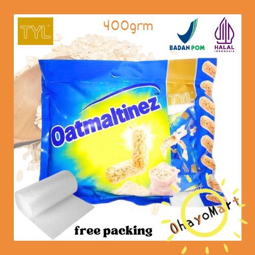 

TYL Oatmaltinez Oat vanilla / Oatmaltinez oat Bars rasa Vanilla 400grm