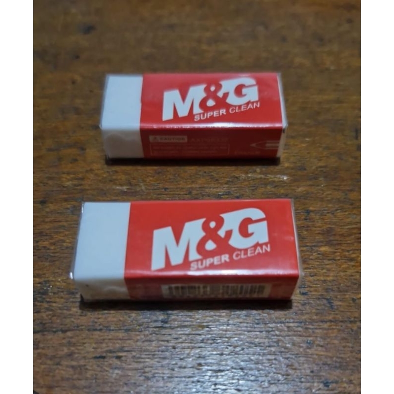 

PENGHAPUS PENSIL M&G AXP963JZ PENGHAPUS PUTIH 30EA ERASER / STIP PENSIL