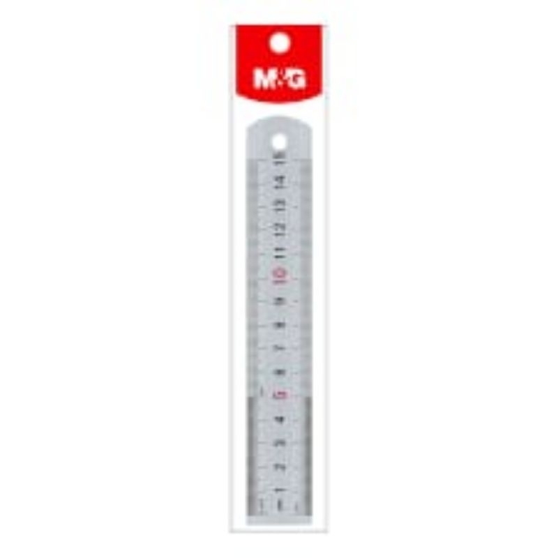 

MISTAR ALLUMINIUM 15CM M&G / ALUMINIUM RULER 15CM ARL960Y8