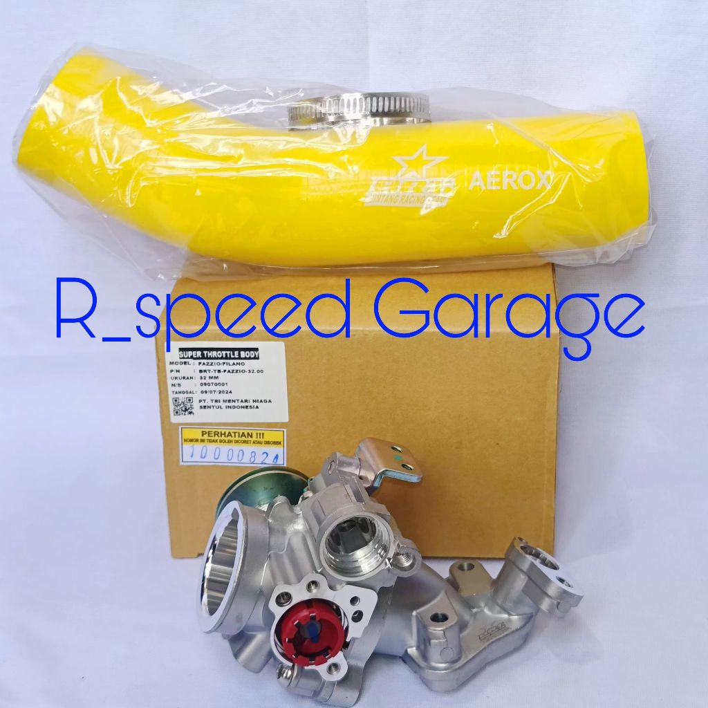 SUPER THROTTLE BODY TB & VELOCITY BRT FAZZIO GRAND FILANO 125 BLUECORE HYBRID