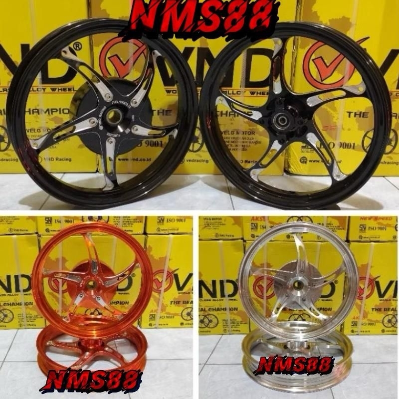 Velg VND NEW SPEED Vario 110 Vario 125 Vario 150 Vario 160 CBs Beat Scoopy Genio Spacy lebar 185/215