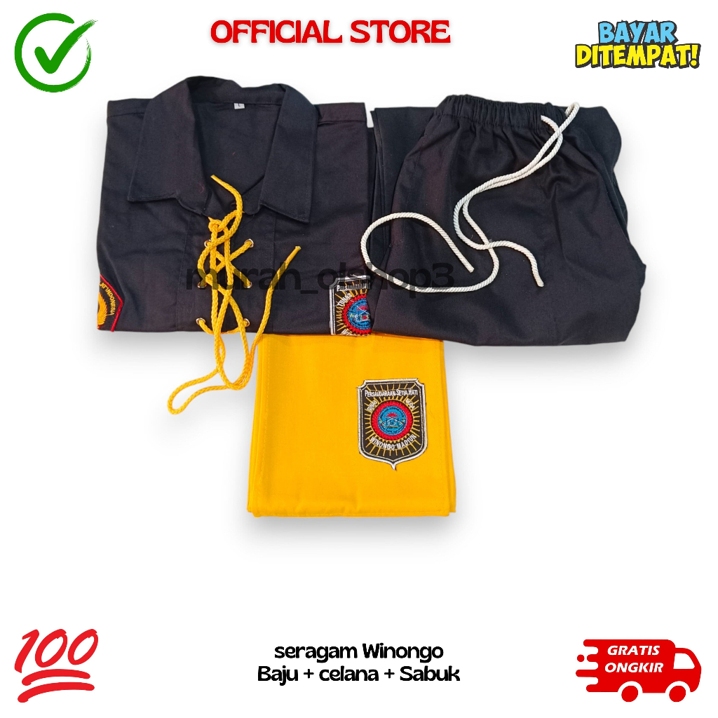 Seragam Pshw - Sakral Sh Winongo - Setia Hati Winongo Madiun