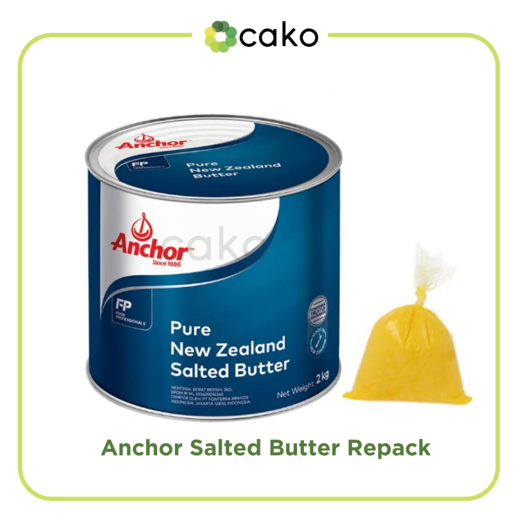 

(REPACK) Anchor Salted Butter / Butter Asin / 100gr, 250gr, 500gr