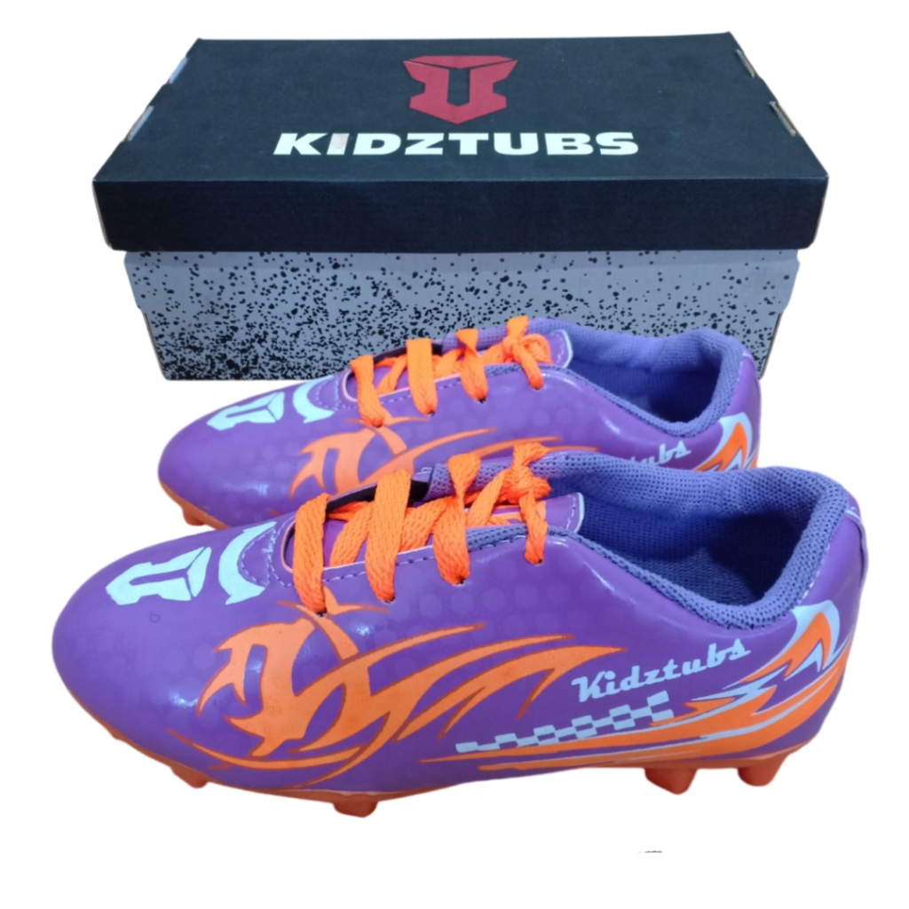 KIDZTUBS Sepatu Bola Anak Anak Laki Laki Perempuan Cowok Cewek Tanggung Kecil Umur Usia PAUD TK SD S