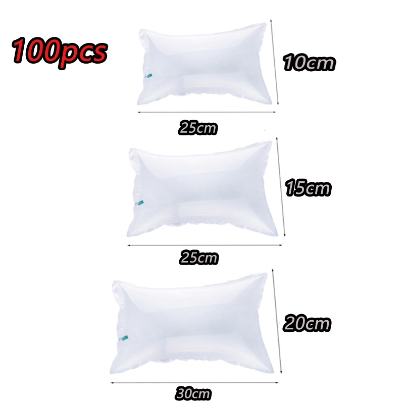 

100PCS Inflatable Buffer Bag Air Cushion Pillow Bubble Wrap Maker Express Package