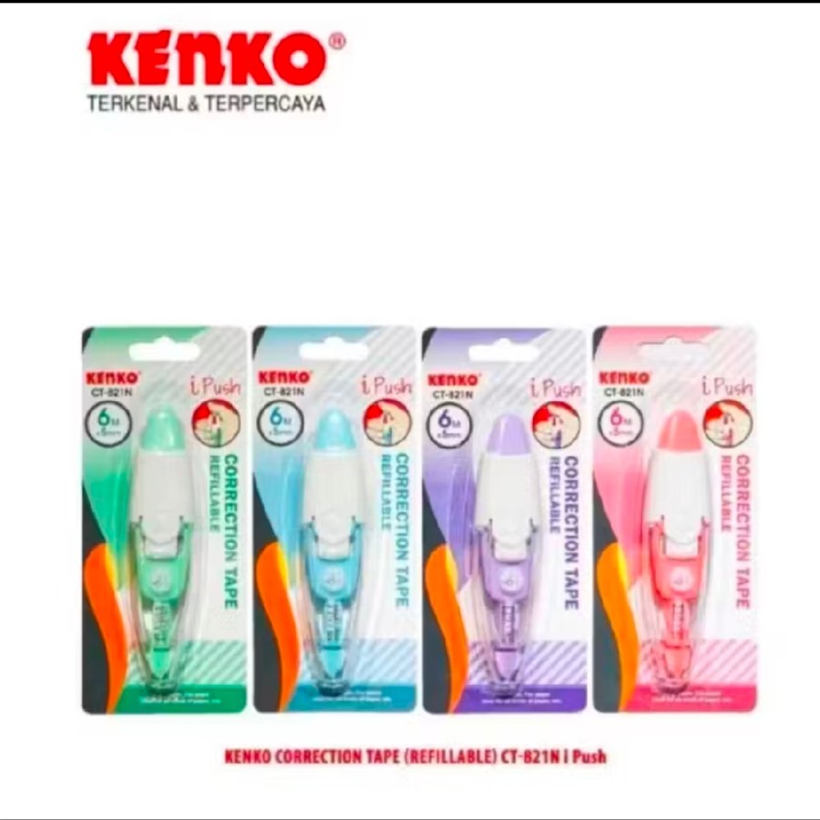 

KENKO CORRECTION TAPE I PUSH CT-821N (6m x 5mm)