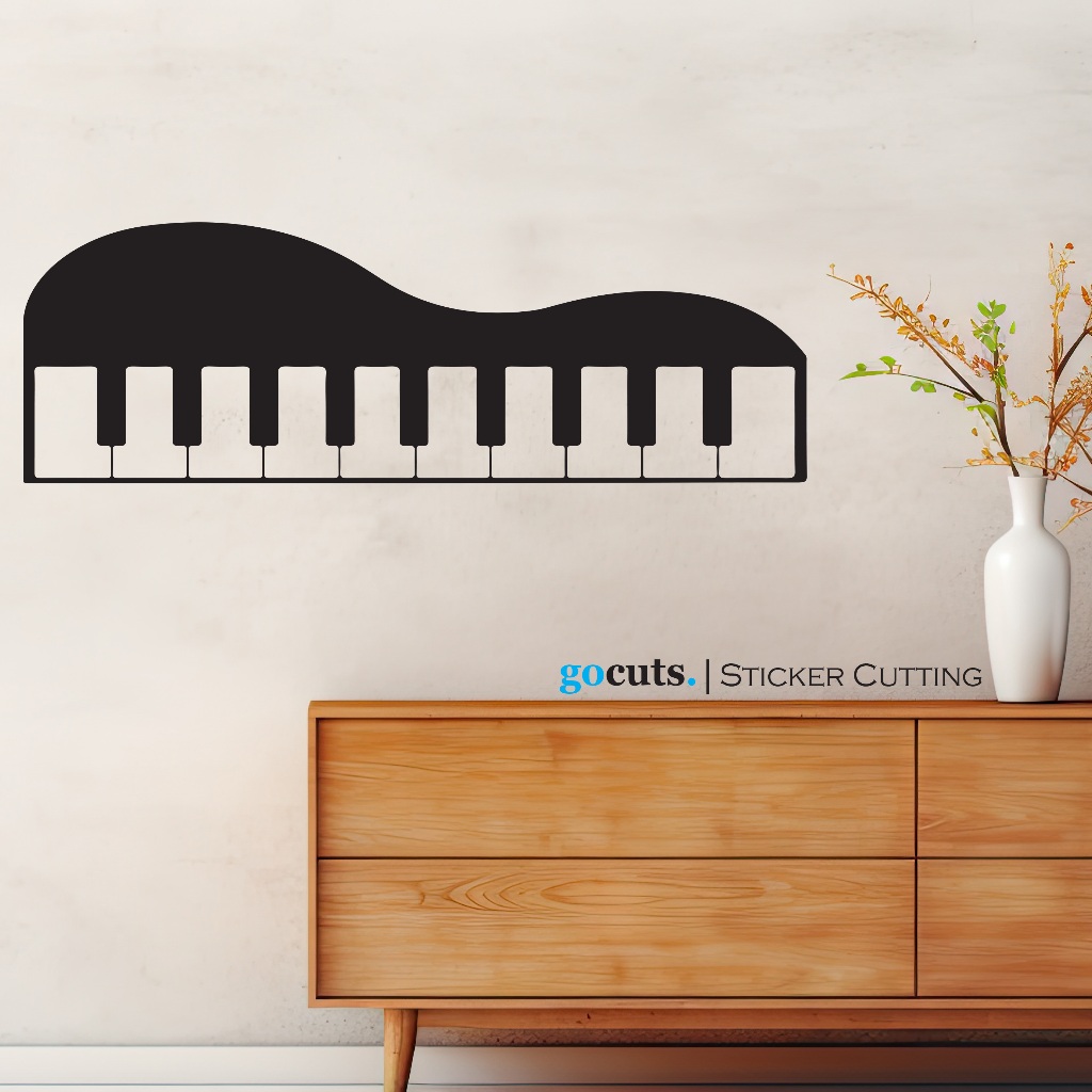 

Stiker Piano Sticker Cutting Dinding Kaca