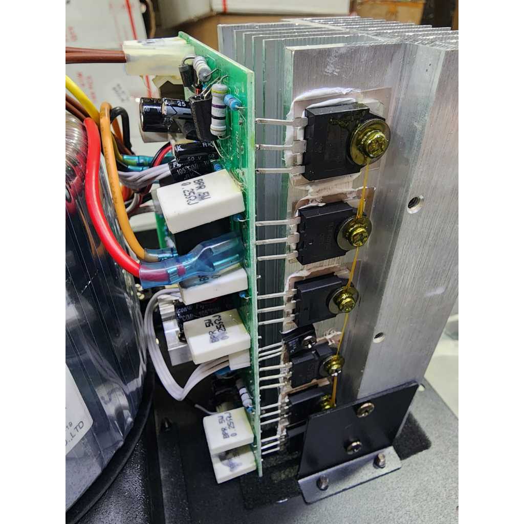 mesin Kit Power amplifier Aktif 8610 S / 8610S subwofer 600 watt max 1000 watt