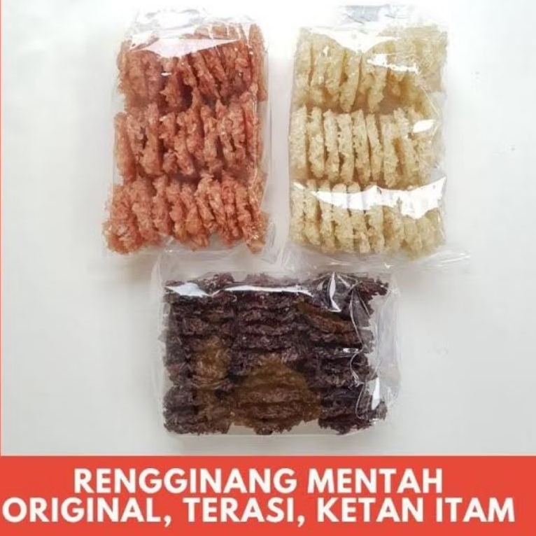 

RENGGINANG MENTAH ORIGINAL, MERAH TERASI, KETAN HITAM