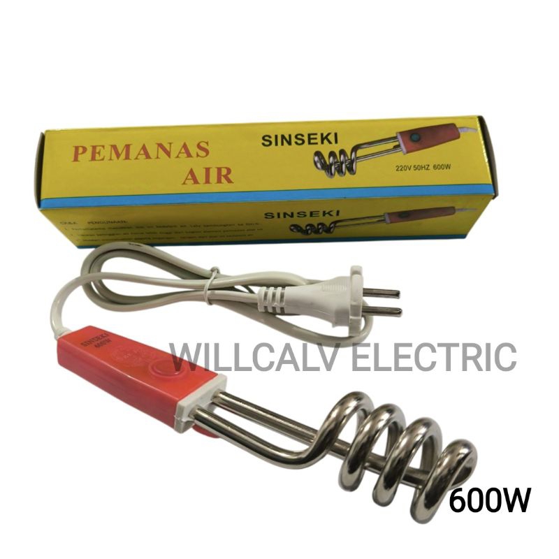 ELEMEN CELUP PEMANAS AIR - ELEMEN HEATER - ELEMEN PEMANAS AIR 600W 600WATT 600 W 600 WATT