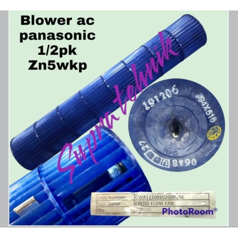blower ac Panasonic zn5wkp original