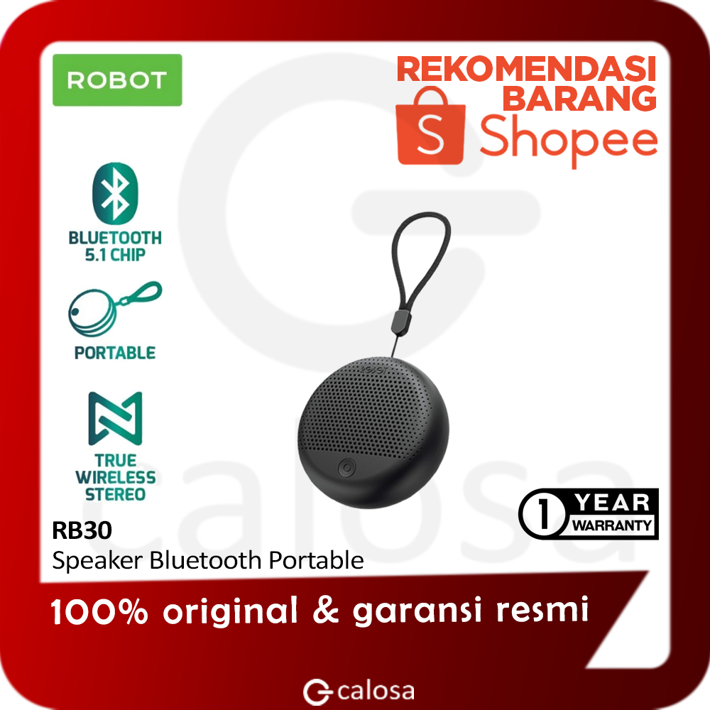 ROBOT Speaker RB30 Salon Bluetooth Chip 5.1 Portable  RB30