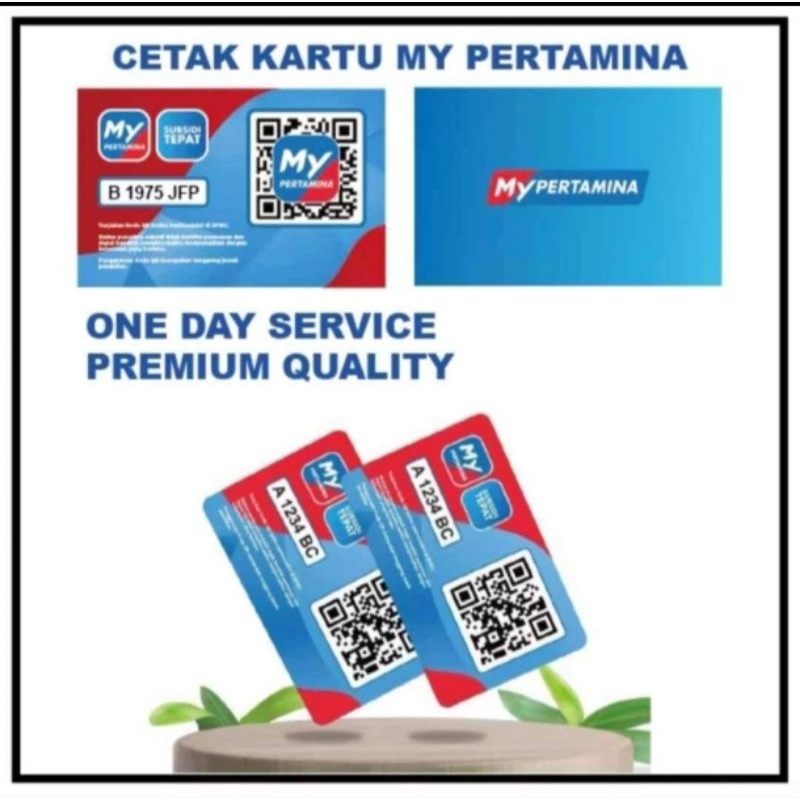 

cetak khartu my pertamina bisa custom atau ori data file