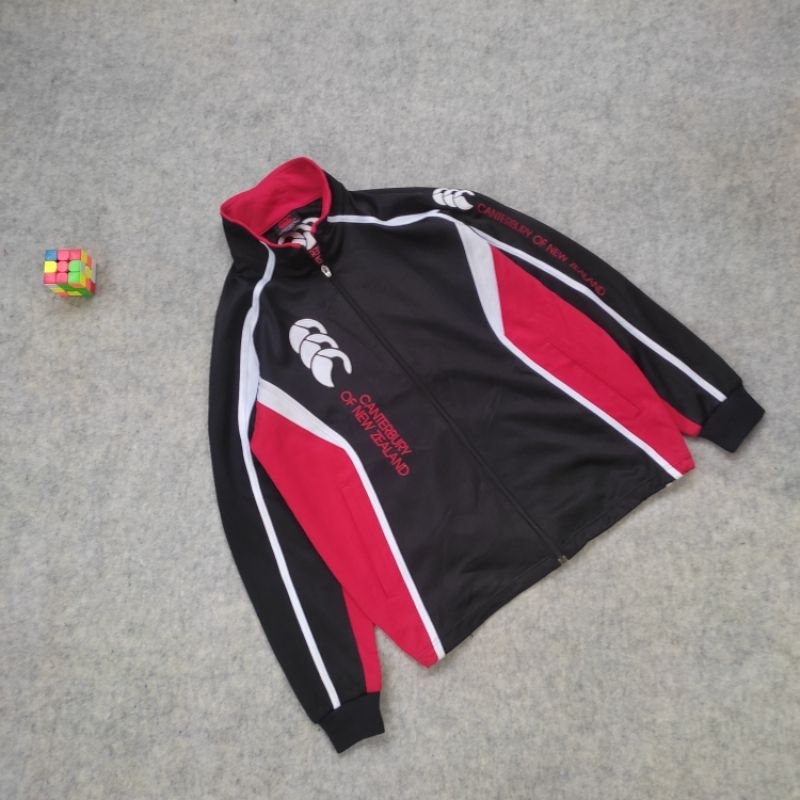 jacket tracktop  VTG  Canterbury  super cakep pekat