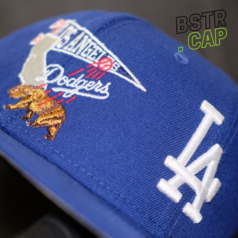 Topi fitted hats LA DODGERS NEW ERA 59FIFTY Original