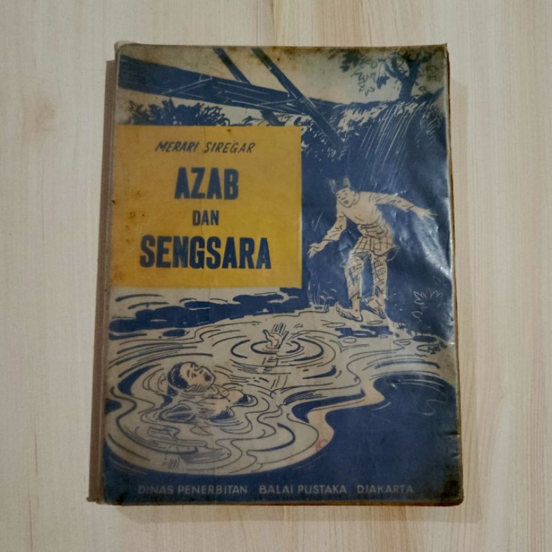 Preloved Novel Sastra Azab Dan Sengsara - Merari Siregar