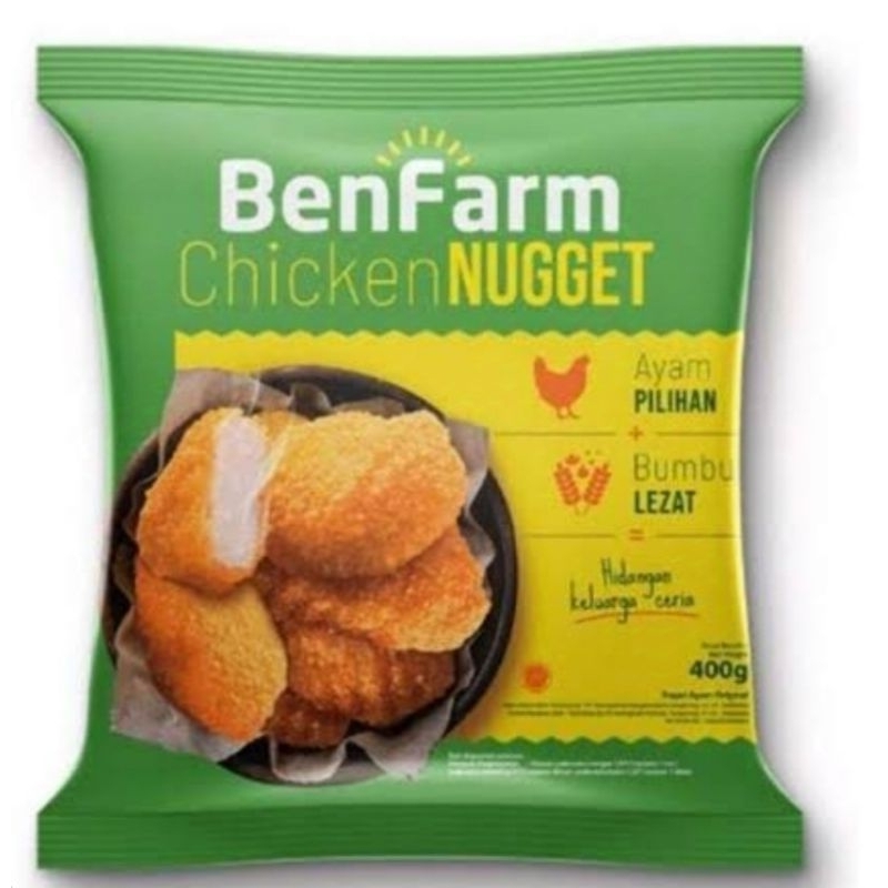 

BENFARM CHICKEN NUGGET 400 Gr TERMURAH