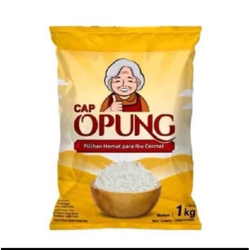 

Beras Opung kemasan 1 kg