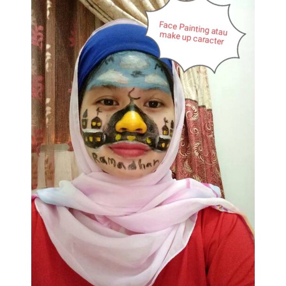 

FACEBODY PAINTING MAKE UP KARAKTER ART B2V3
