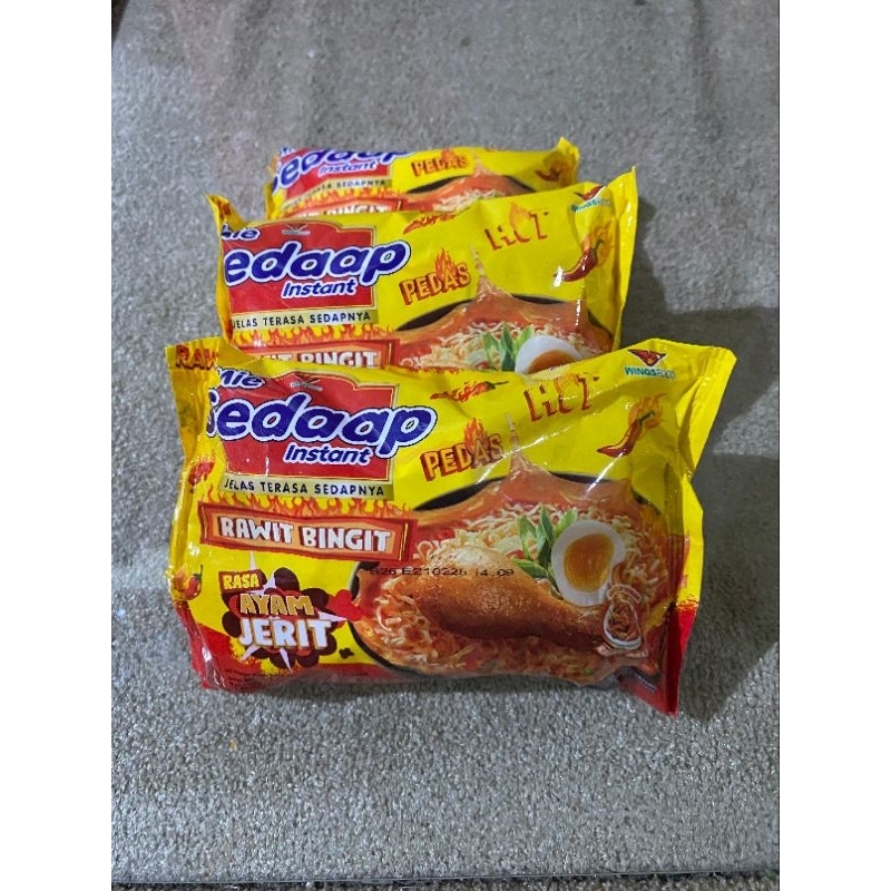 

Mi sedap Ayam Rawit Jerit Bingittt 77g