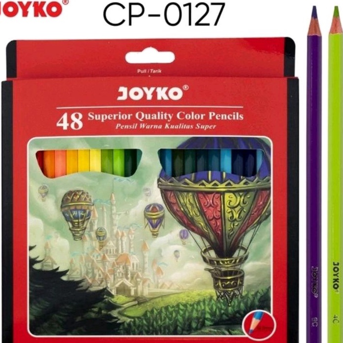 

Hemat Pensil Warna Joyko Panjang 48 Warna