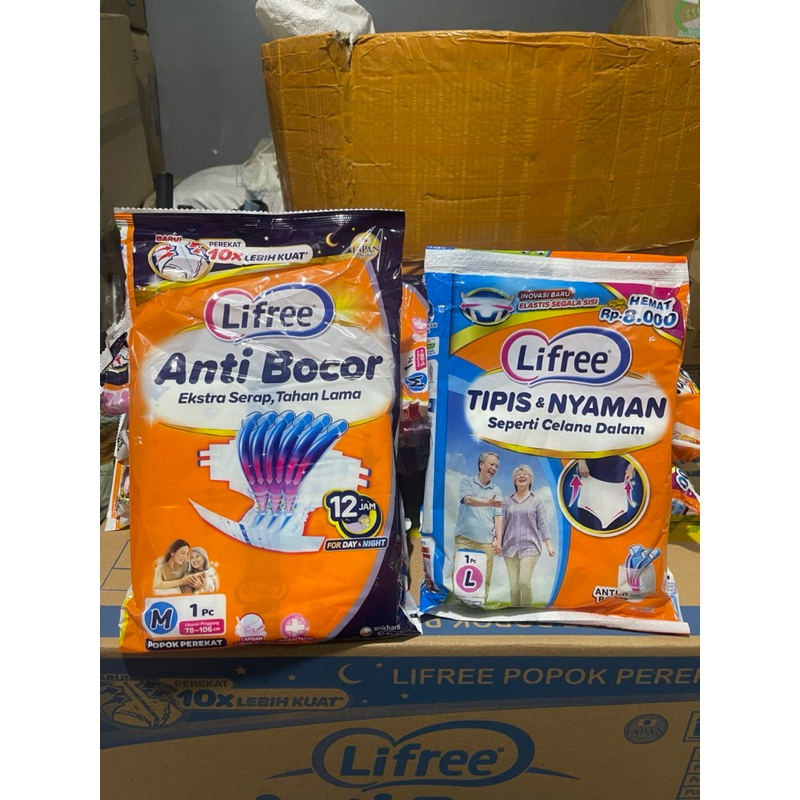 Lifree Pampers M L XL
