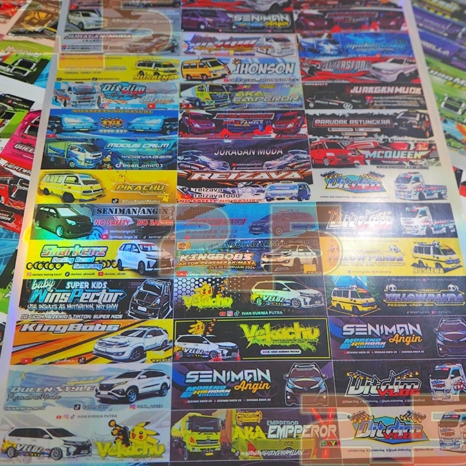 

Terkini Stiker Hologram TCI Mobil Basuri Ditdim Seniman Angin Mobil Karat dll Telolet Car Indonesia