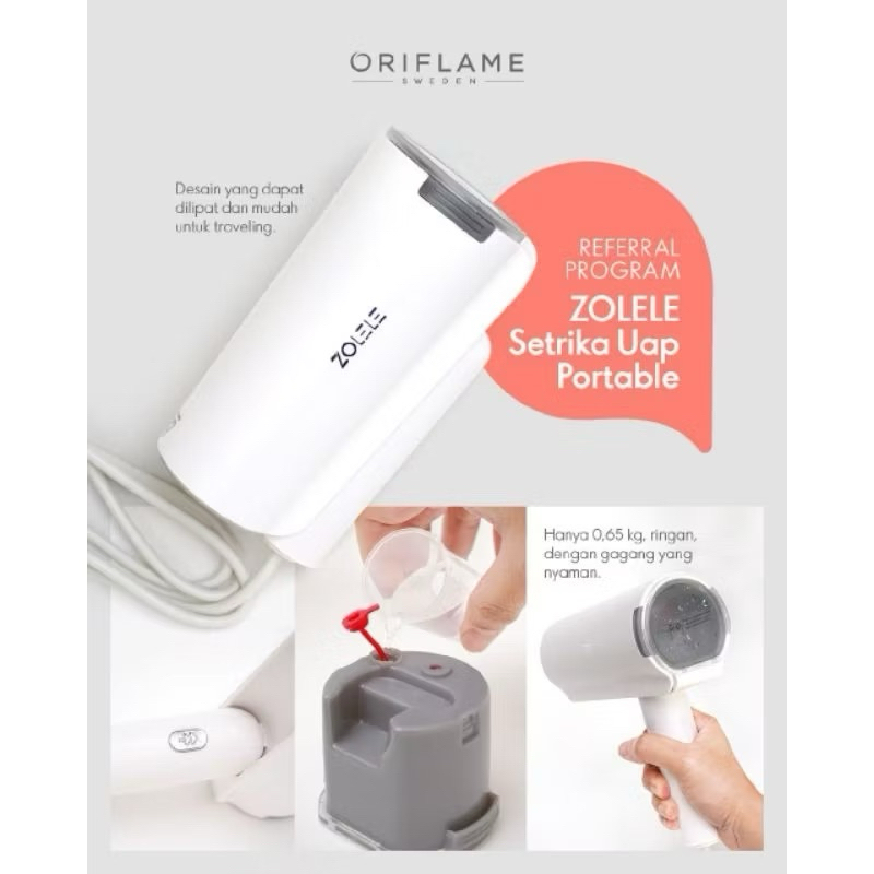 Setrika Uap Portable Dari Zolele