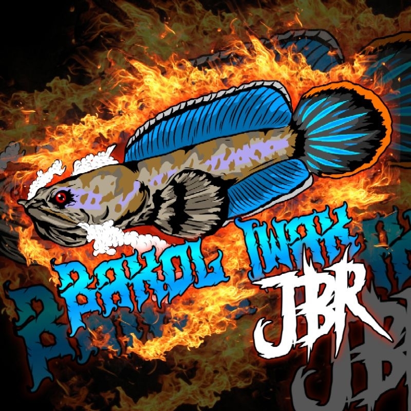 

stiker chana blue pulcra singel tank 7-8cm