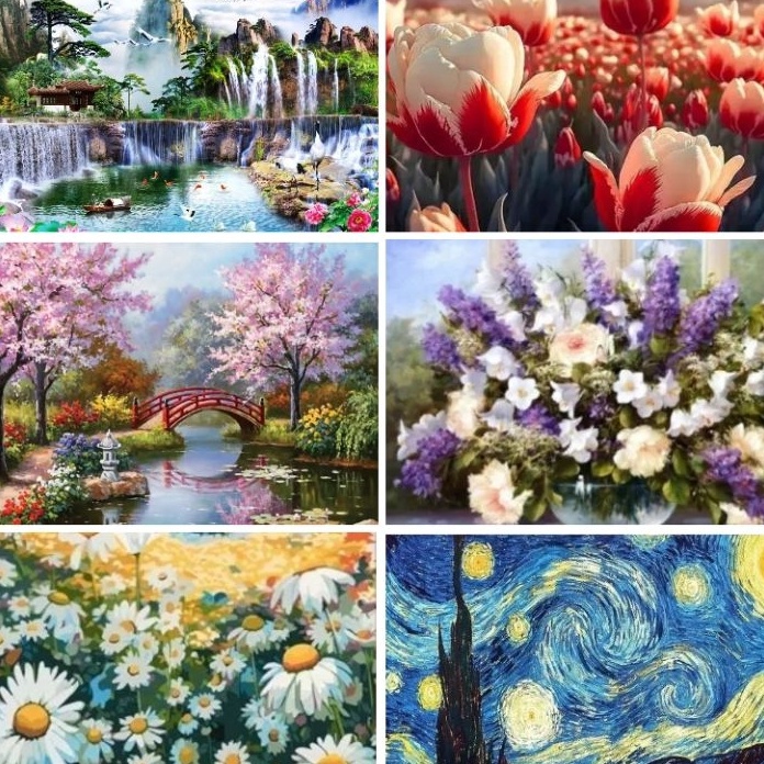 

Terbaik Canvas Painting By Number Lukisan Kanvas Paint By Numbers 4x5cm