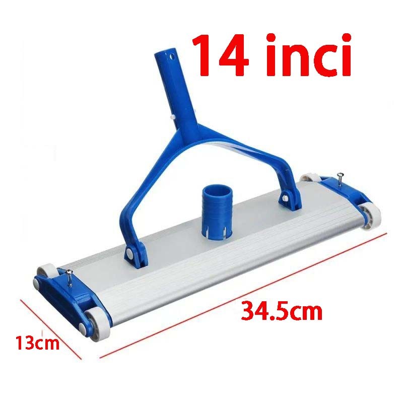 Aluminium Alat Vakum Kolam Renang Pembersih Kolam Renang Kepala Vacum Mesin Vacuum Kolam Renang