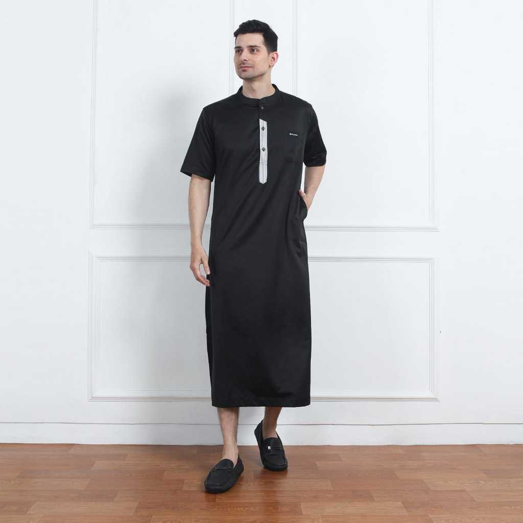 JUBAH QOYYIM HITAM NAUHTEC