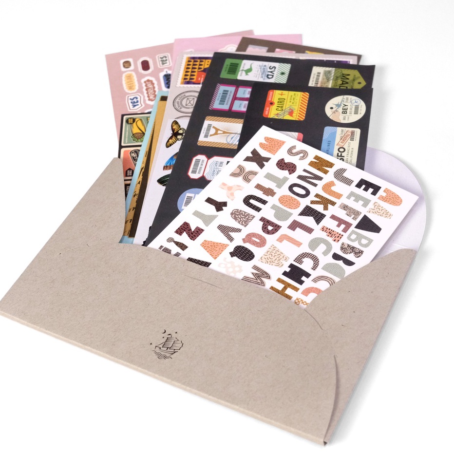 

Premium Jung Java Scrapbook buku gambar buku sketsa buku tulis album foto notebook Kit