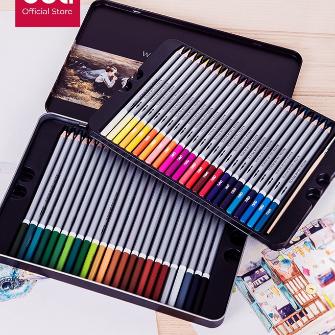 

HJ6 Deli Pensil Warna 48 Warna PCS tidak be dapat dicuci dan teknologi hybrid 6523