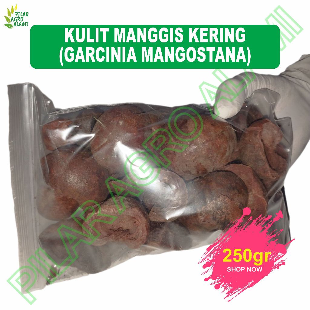 

Kulit manggis kering 250gr untuk obat herbal