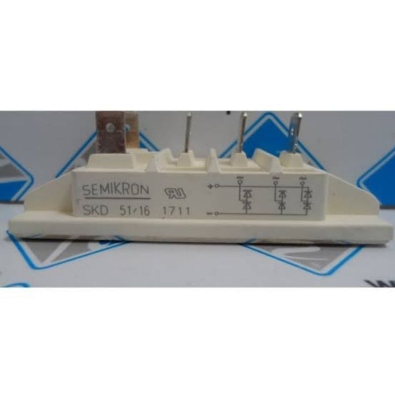 Semikron Diode 3 Phase SKD 51/16 Semikron Diode 3 Phase SKD 51/16 Semikron Diode 3 Phase SKD 51/16 N
