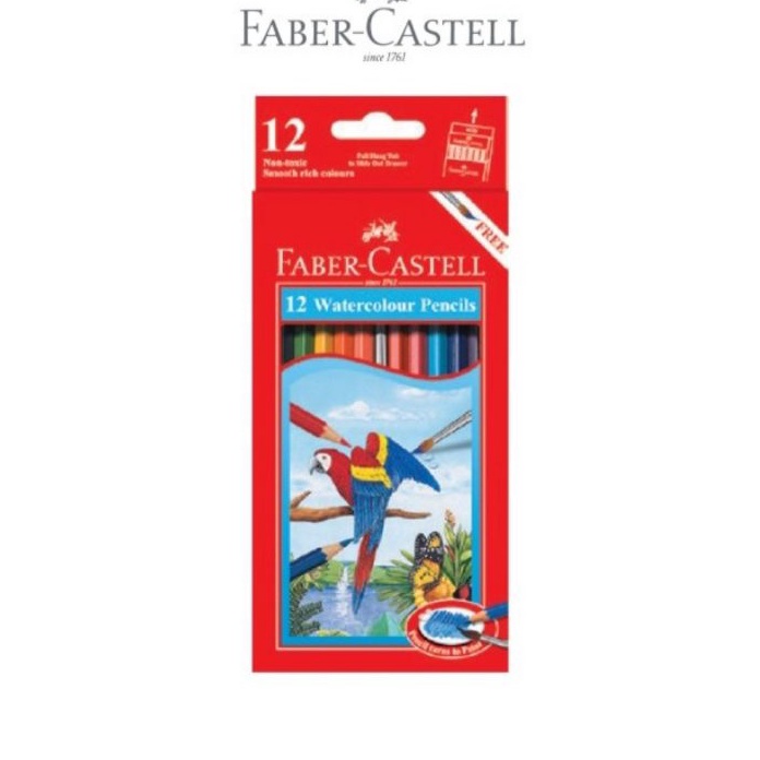 

Unggul Pensil 12 Warna Panjang Faber Castell 114462 Watercolour Pencils