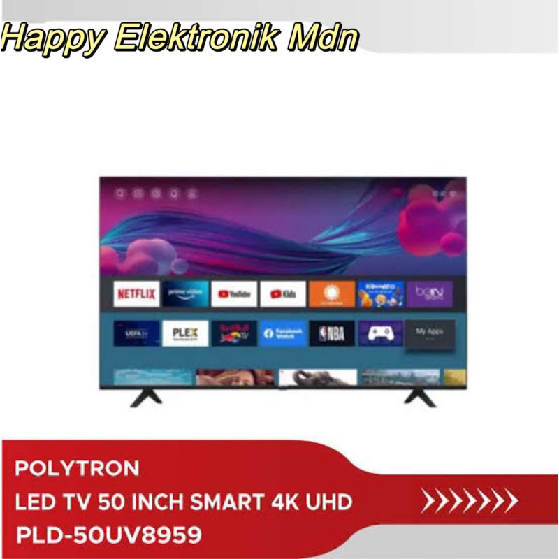 POLYTRON 4K UHD POLYTRON Smart TV POLYTRON 50 Inch POLYTRON 50UV8959 POLYTRON 50UV8959 POLYTRON