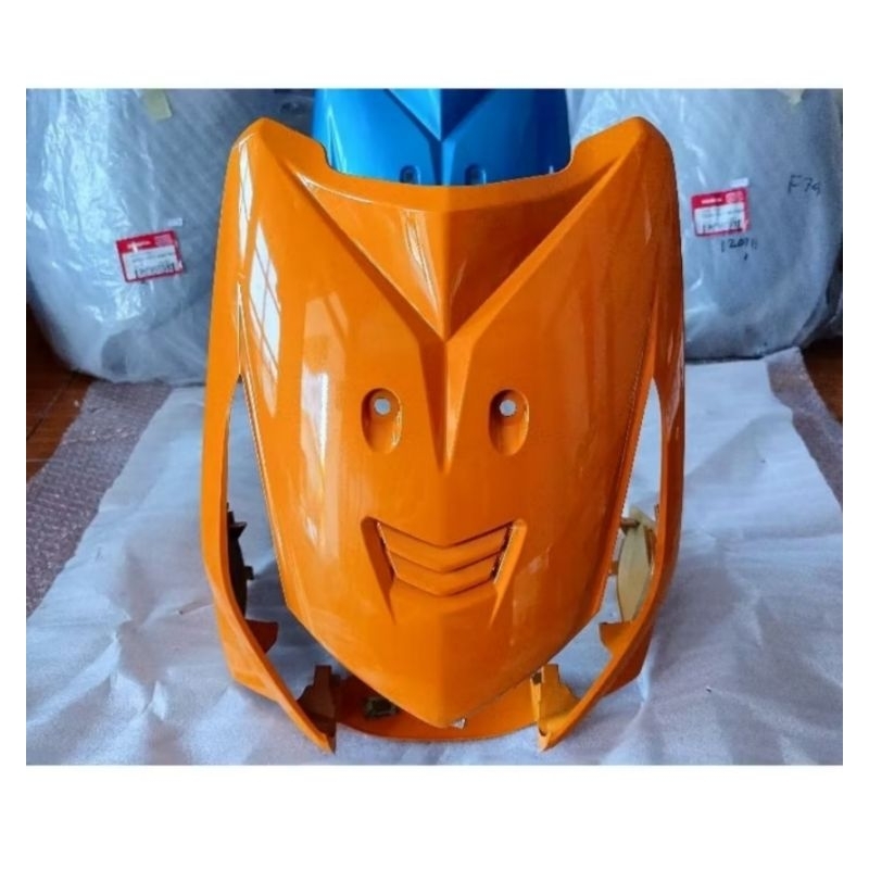 tameng depan Honda beat karbu orange  original AHM