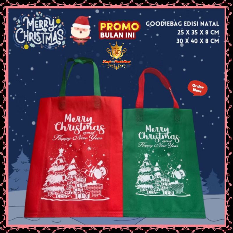 

Goodie Bag Natal & Tahun Baru (Uk: 25x35, 30x40 & Box 25x25)