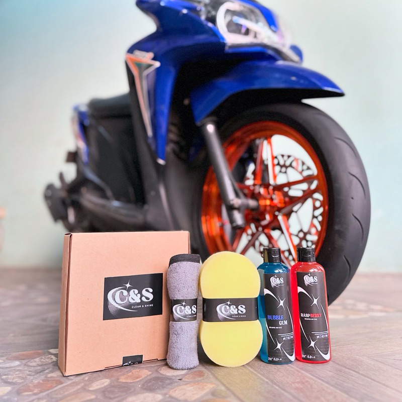 Paket Sabun Cuci Motor/Mobil