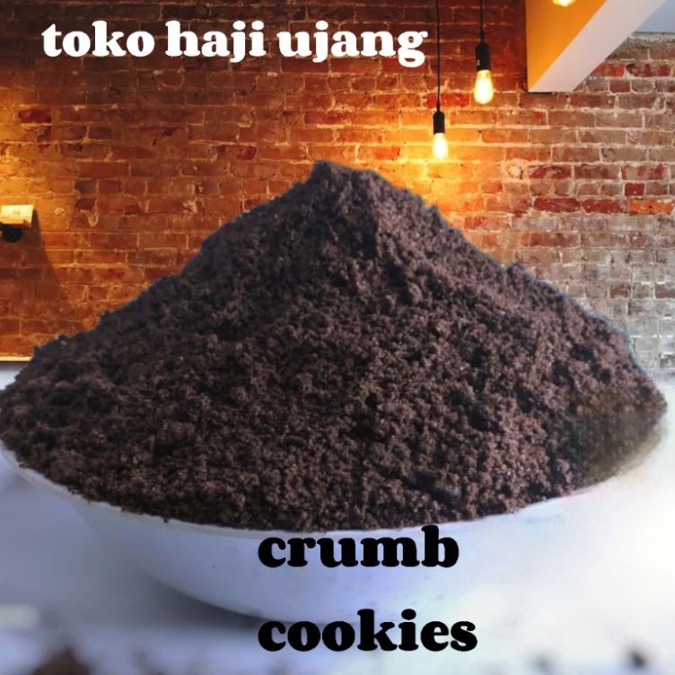 

Update Terlaris BlACK biskuit cookies crumb tambahan toping