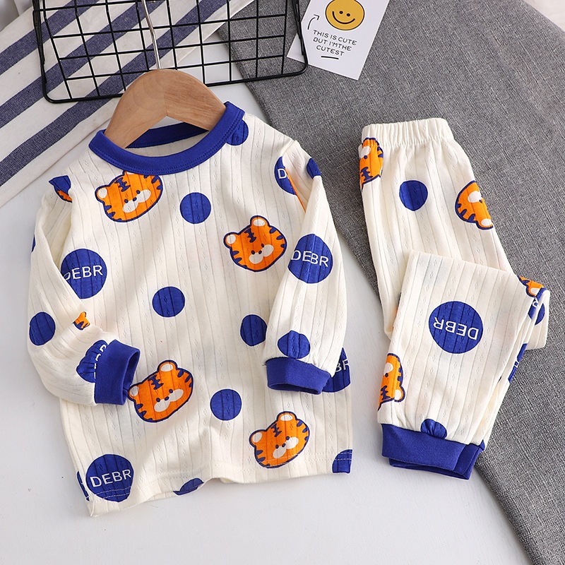 set baju bayi lengan panjang TIGER FULL PRINT HARIMAU