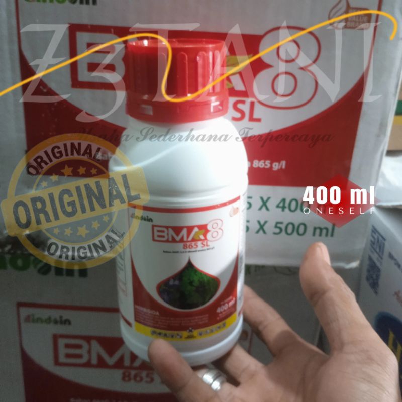 BMA 8 865SL 400ml Herbisida Sistemik Pra - Purna Tumbuh  Pengendali Gulma