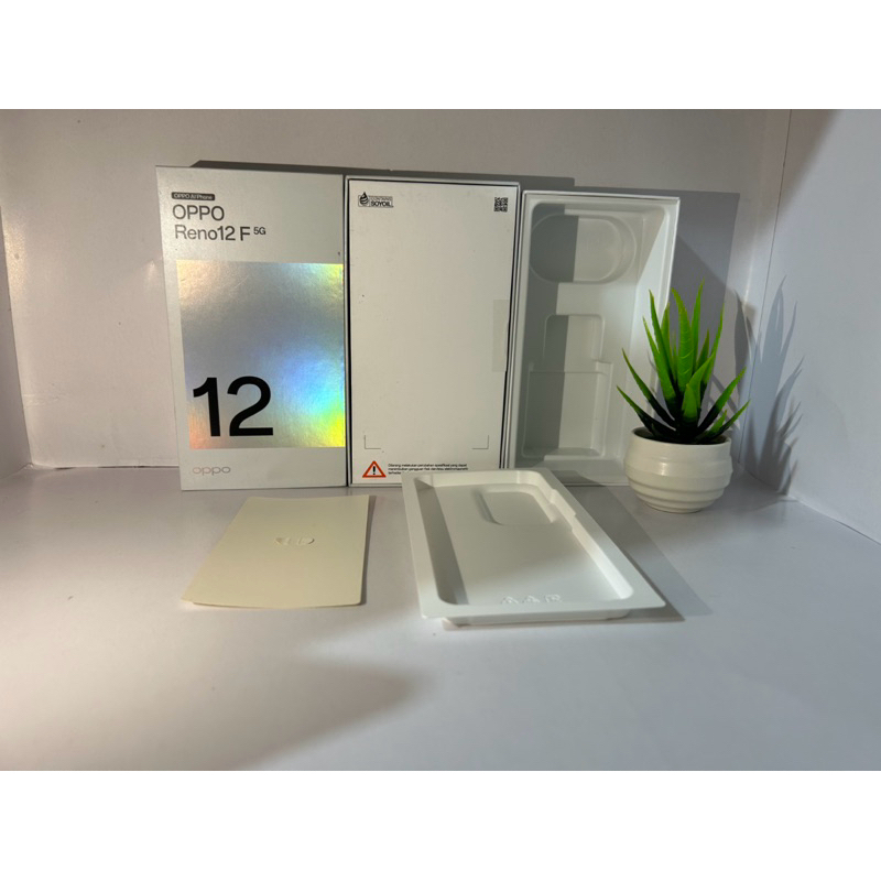 DUSBOX KARDUS DUS BOX HP OPPO RENO 12F 5G ORIGINAL